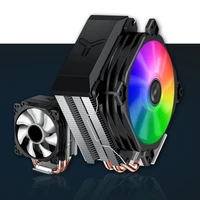 cr1300 cpu cooler radiator 3 heatpipe pwm pc fan 9cm mute 4 wires rgb led controller computer motherboard chassis cooler