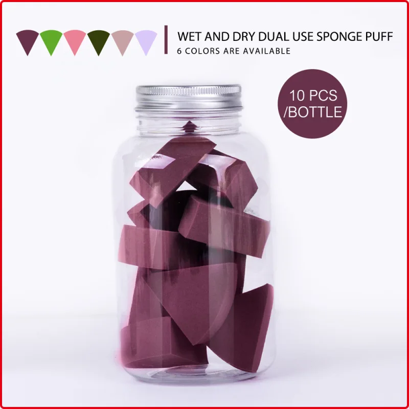 

Ibcccndc может Порошковая пуховка сухая и влажная двойного назначения 10 веер Порошковая пуховка s не есть порошок не Латекс Макияж Красота яйцо ...