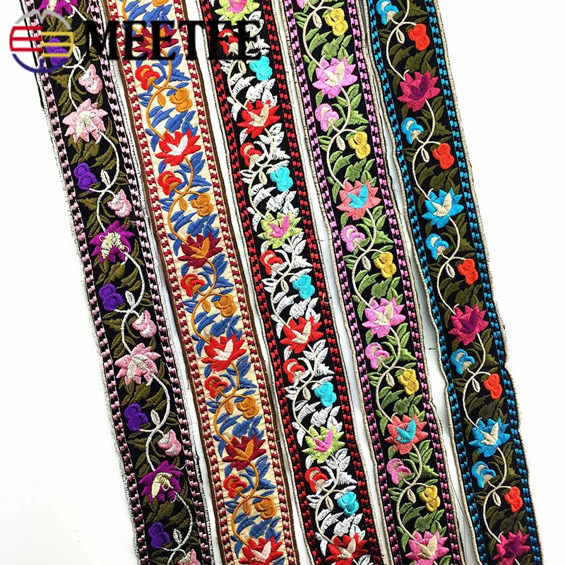 2 метра 5 см ретро вышитые тесемки этнические Швейные ленты для сумки