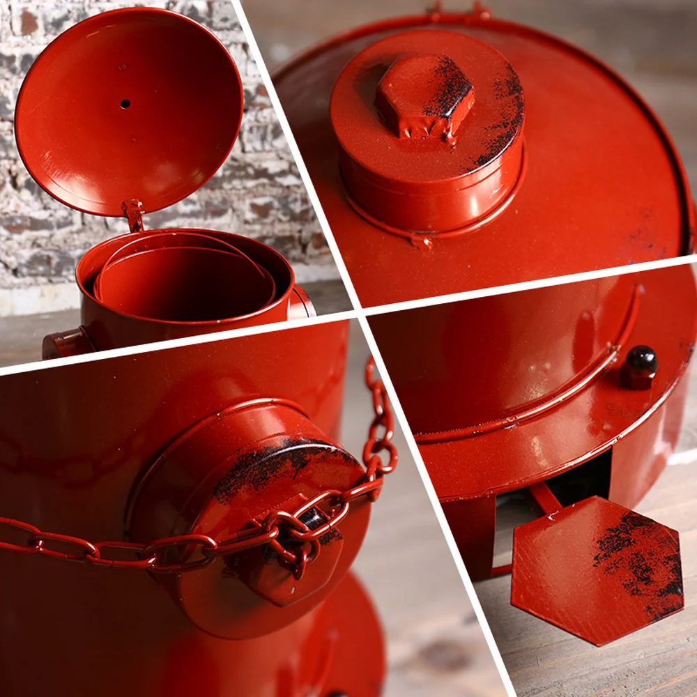 Американский Ретро пожарный гидрант мусорные баки европейские ресторанные бары