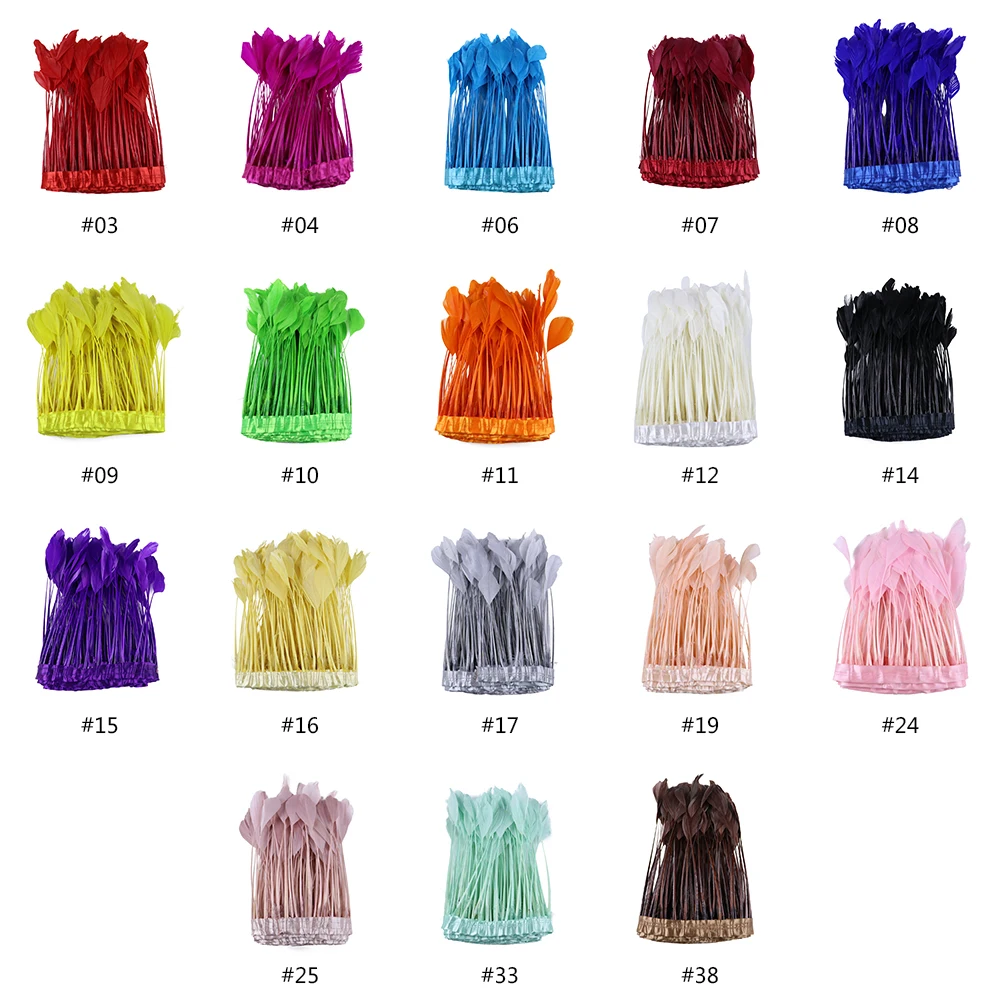 2 ярда кожаный розовый чехол с отделкой из гусиных перьев |