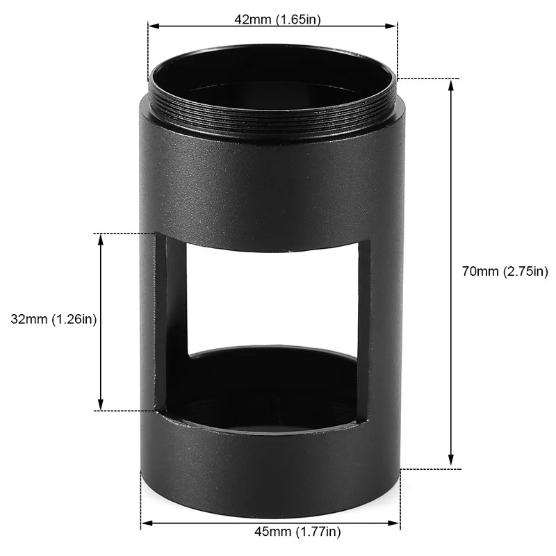

Photography Set Barrel M42 Interface SLR Adapter for Telescope