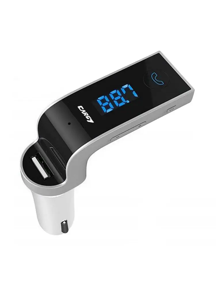 Автомобильный комплект Bluetooth громкая связь FM-передатчик mp3-плеер прикуриватель