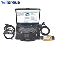 for volvo truck diagnostic scanner tool toughbook cf52 laptop vcads 88890180 interface with ptt 2 7 88890020 vcads pro