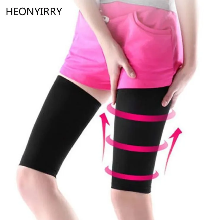 1pair Black Leg belt Супер колготки, компрессионные чулки для женщин, сжигание жира, антицеллюлитные колготки для похудения, утягивающие чулки для похудения - Цвет: 1pair Black Leg belt
