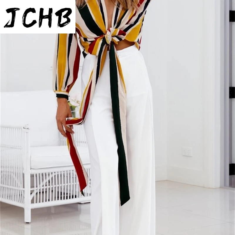 

Casual Women Loose Yellow White Long Pants Sexy Wide Leg Elegant High Waist Trousers Pockets Office Ladies Pantalon Femme Zipper