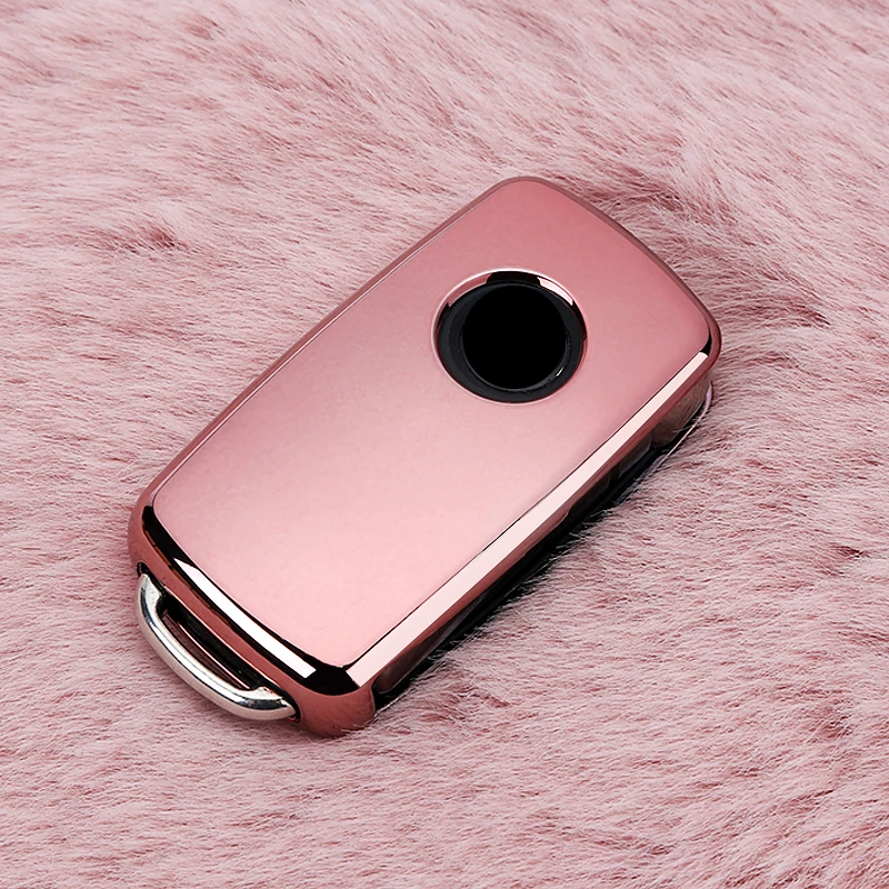 Чехол для автомобильного ключа 2020 новый мягкий защитный чехол из ТПУ Volkswagen VW Passat