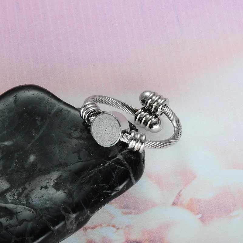 Христианский крест библейские проволочные кольца для молитвы серебряный цвет