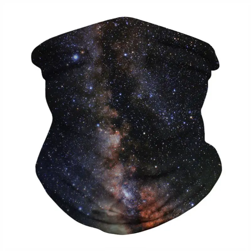 

Unisex Bandana Magic Neck Half Face Mask Cycling Scarf Starry Printed Headband