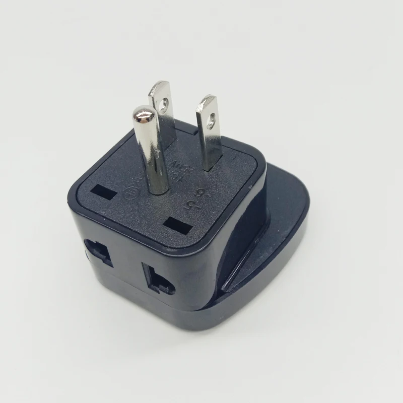 3pin Travel Power Adapter American Canada Thailand Japan Brazil Electrical Plug Converter AC Socket Adaptor KY55 |