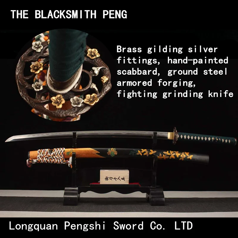 Латунная Позолоченная серебряная фурнитура/Ручная роспись ножной каркас/ковка