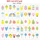 Светодиодная лампа для букв формата А6А4, пластиковый светильник тбокс сделай сам с 85 буквами, пластиковый светильник вой короб, шатер, знак, декоративное светильник щение для стола