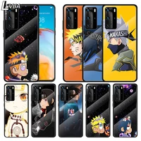 hot anime cartoon ninja for huawei p smart 2021 z p40 p30 p20 p10 lite pro plus 5g tempered glass phone case