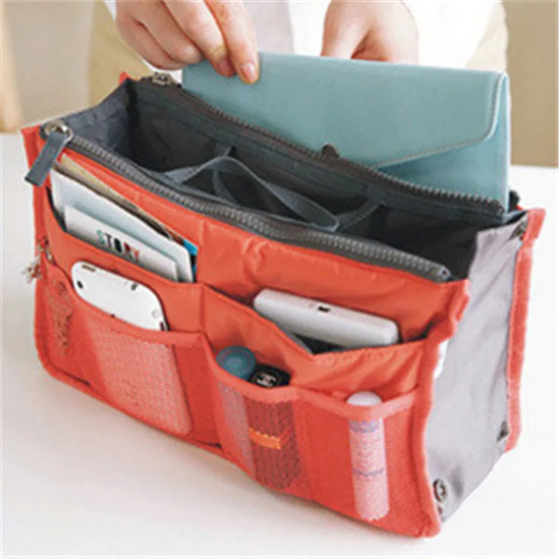 

Double Zipper Bag Cosmetic Bag Fashion Multi-function Oxford Travel Storage Makeup Bags Men Women Portable Waterproof Wash Bag