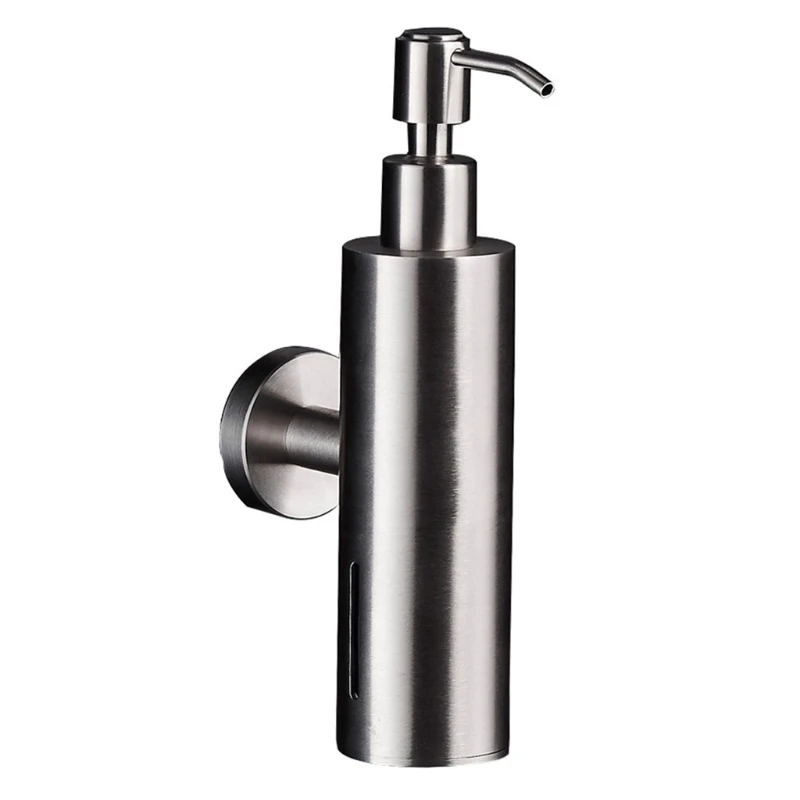 

Stainless Steel Soap Dispenser Bathroom Shampoo Wall Mounted Soap Dispenser