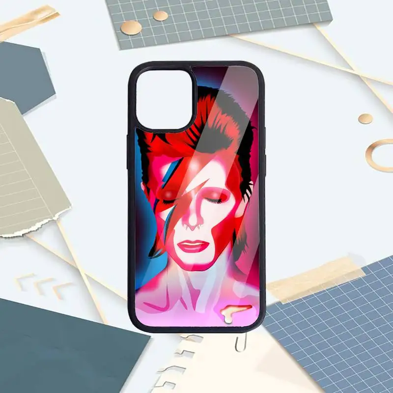 

david bowie universal fundas Phone Case PC for iPhone 11 12 pro XS MAX 8 7 6 6S Plus X 5S SE 2020 XR