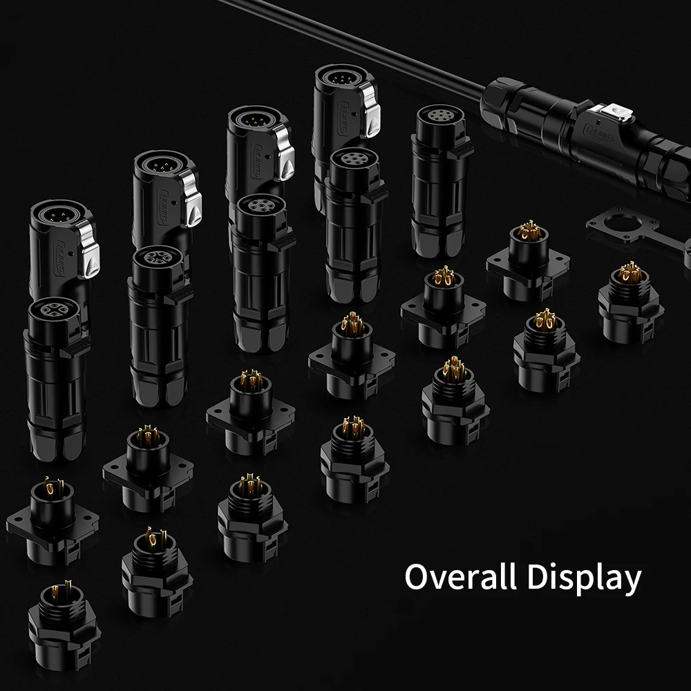 Cnlinko 2 3 4 5 6 7 8 Pin M12 водонепроницаемые промышленные разъемы кабель питания IP67