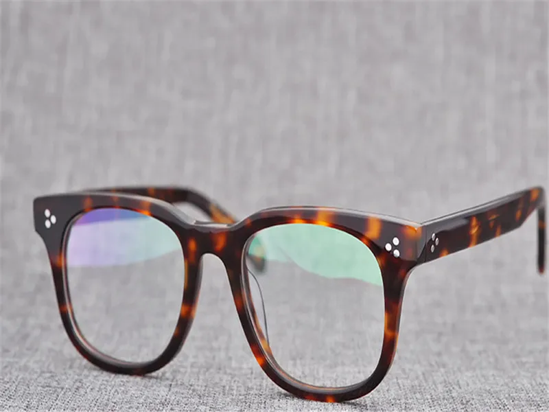 Прогрессивные многофокальные линзы брендовые дизайнерские ретро ацетатные очки