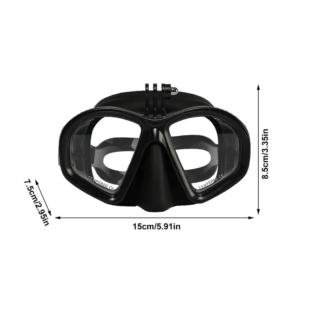 Профессиональные детские плавательные очки с камерой и муравьями силиконовые