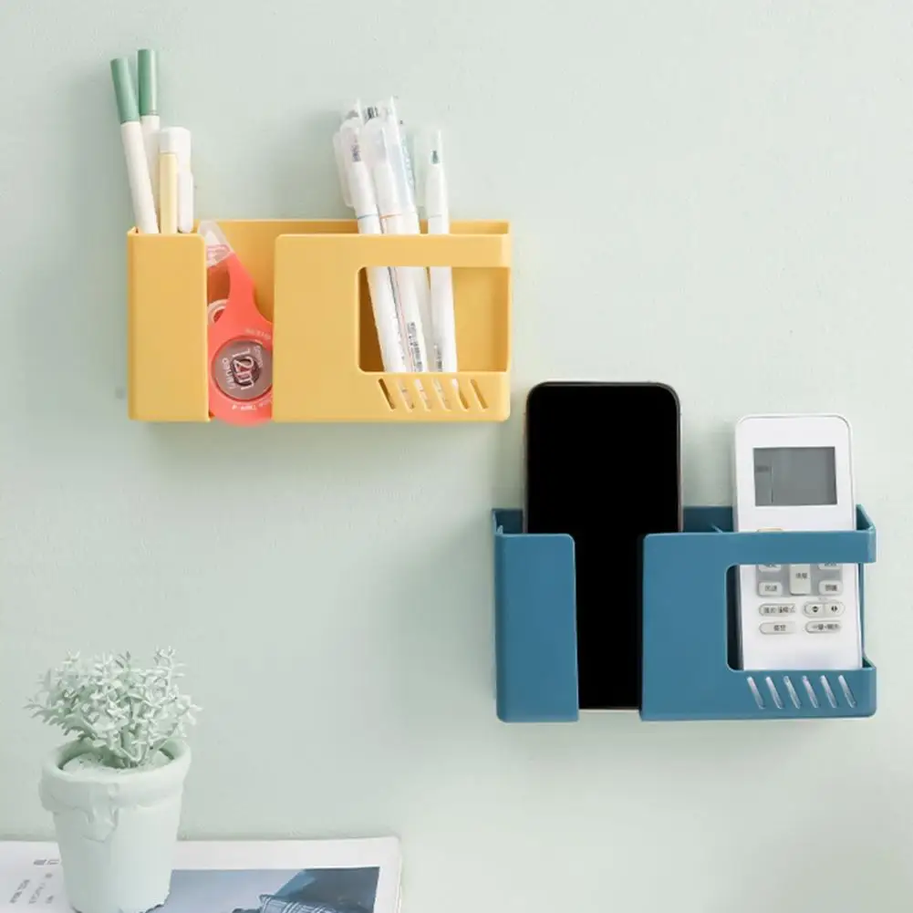 

Mobile Phone Holder Multifunctional 2 Grids No Burrs Remote Control Holder Remote Control Holder Remote Control Case