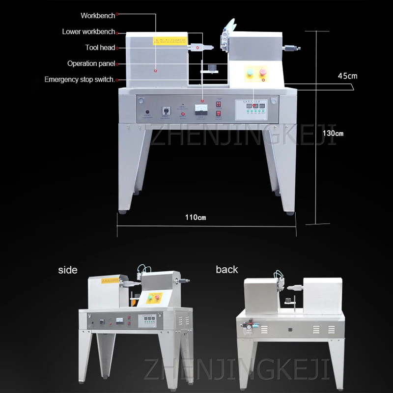 

Sealing Machine Cosmetic Aluminum Plastic Hose Tail Press Toothpaste Crafts Hose Digital Display Ultrasound With Printing Sealer