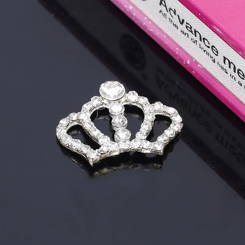 2015New 50 шт в наборе Императорская Корона Стразы пуговицы для украшения Кнопка DIY