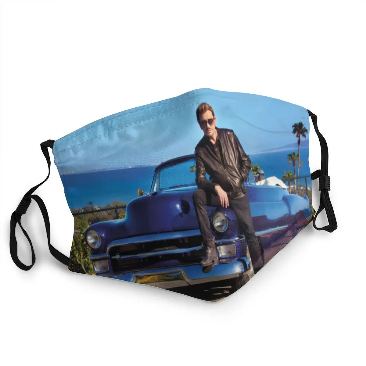 

Copie De Masque Johnny Hallyday Non-Disposable Face Mask Men Women Anti Haze Dustproof Protection Cover Respirator Mouth-Muffle