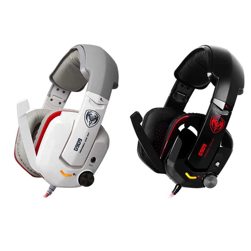 Somic G909 басовая игровая головка в стиле 7.1 электрическая соревнование для еды