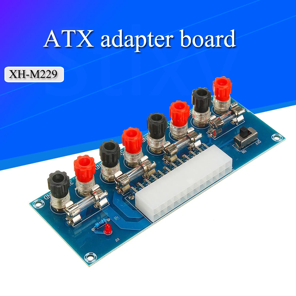 

XH-M229 Desktop Computer Chassis Power Supply ATX Transfer Board Power Take off Board Power Output Terminal Module