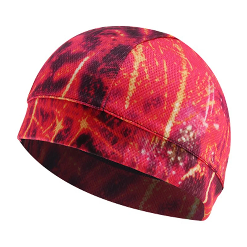 Спортивная шапка унисекс модная быстросохнущая для шлема с защитой от пота