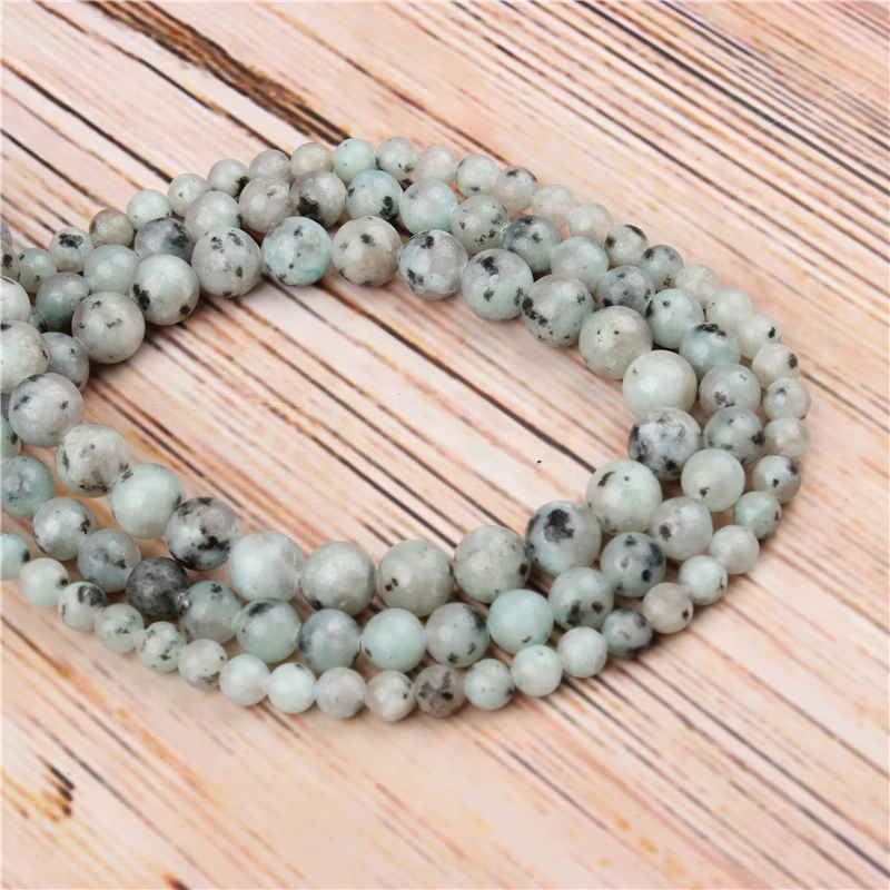

Wholesale Tianshan Blue 4/6/8/10/12mm Natural Loose Beads Round Jewelry Bracelet Necklace DIY Production