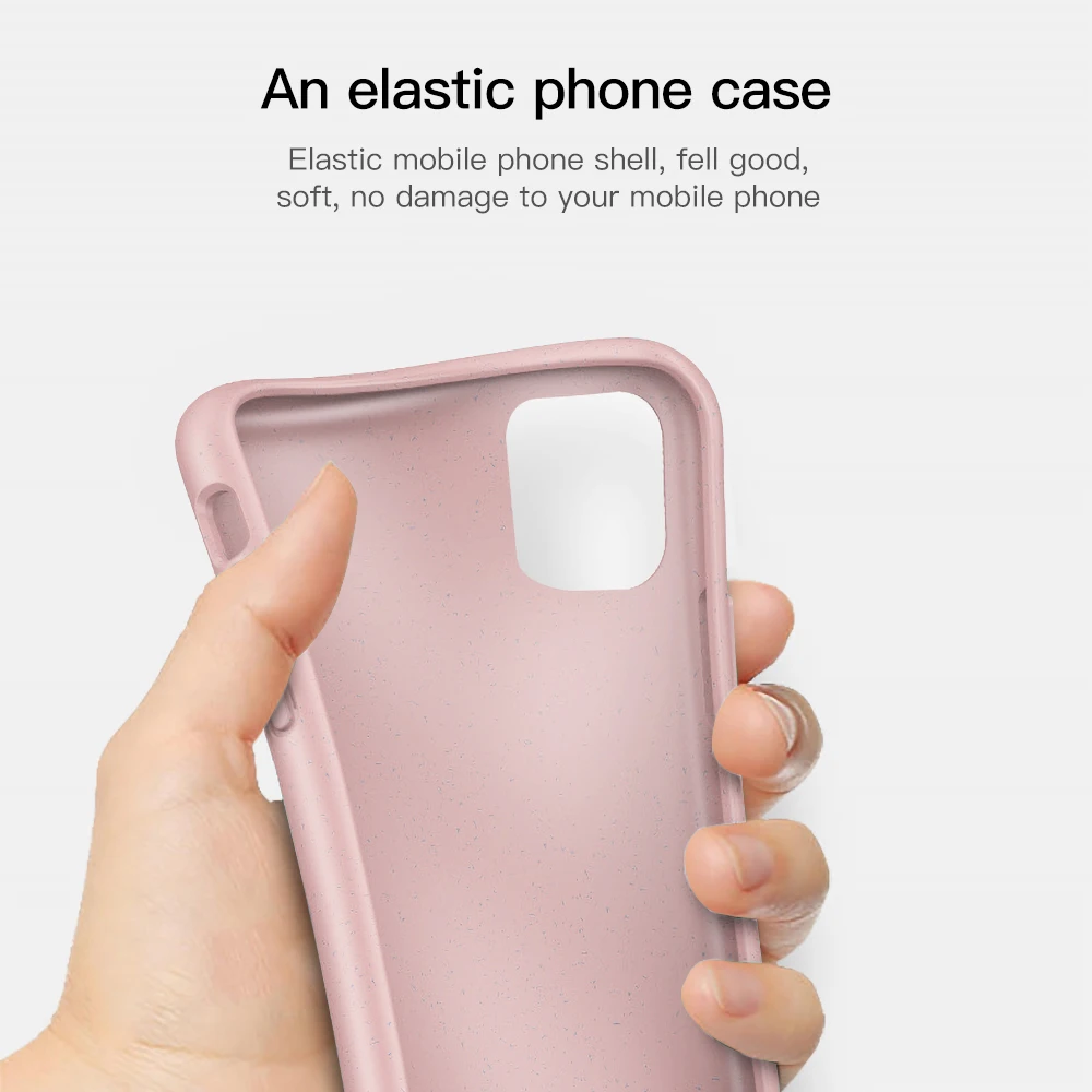 Meeker for iPhone 11 Pro MAX Case Degradable Soft Mobile Phone Fitted Cover |