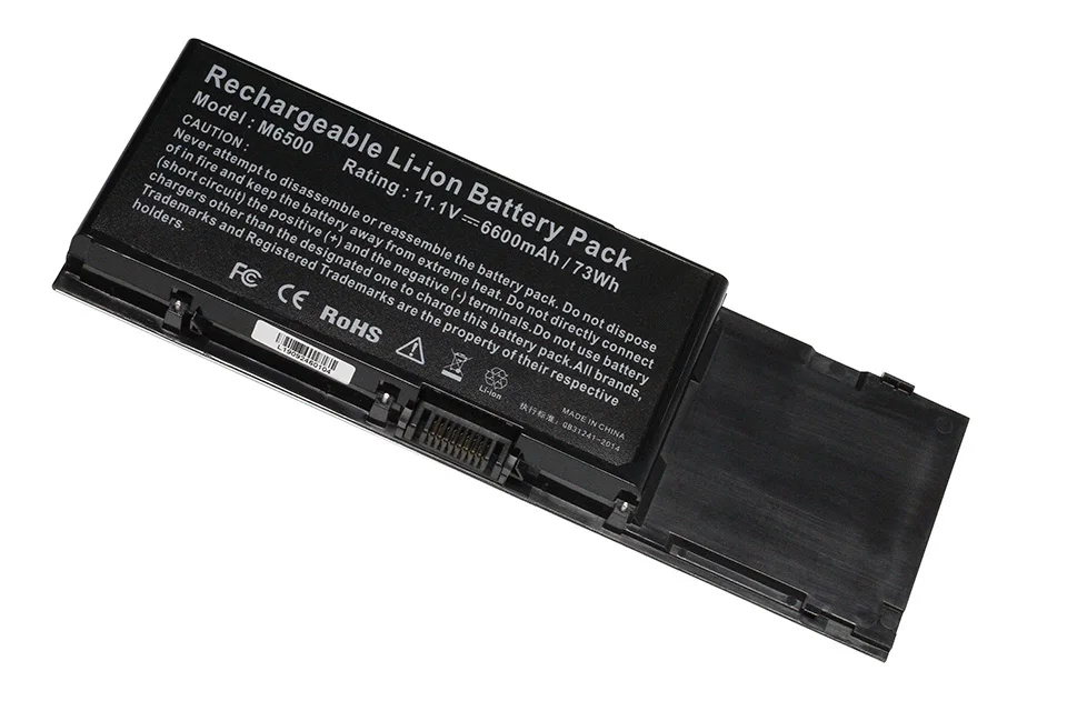 Apexway 6600 мАч 9 ячеек ноутбук Батарея для DELL Precision M6400 M6500 312-0873 8M039 C565C KR854 DW842
