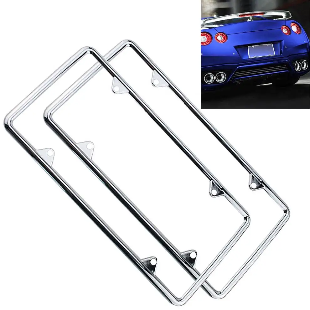 1 шт. Универсальный водонепроницаемый автомобильный держатель рамки номерного