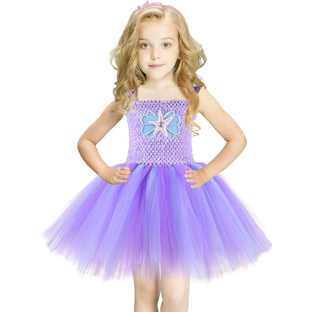 Юбка-пачка в стиле Русалочки платье с повязкой на голову под морем вечерние