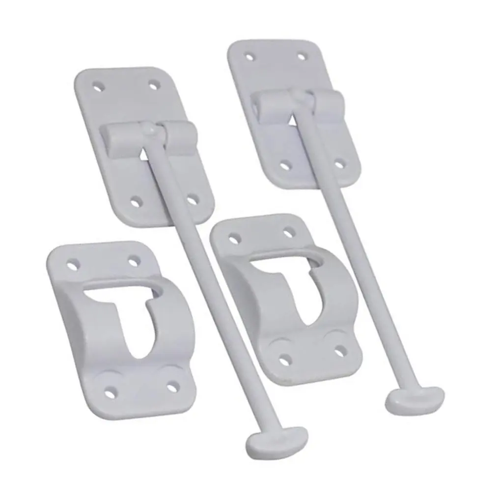 Т образная дверная навесная Скоба для кемпера белого люка загрузка прицепа