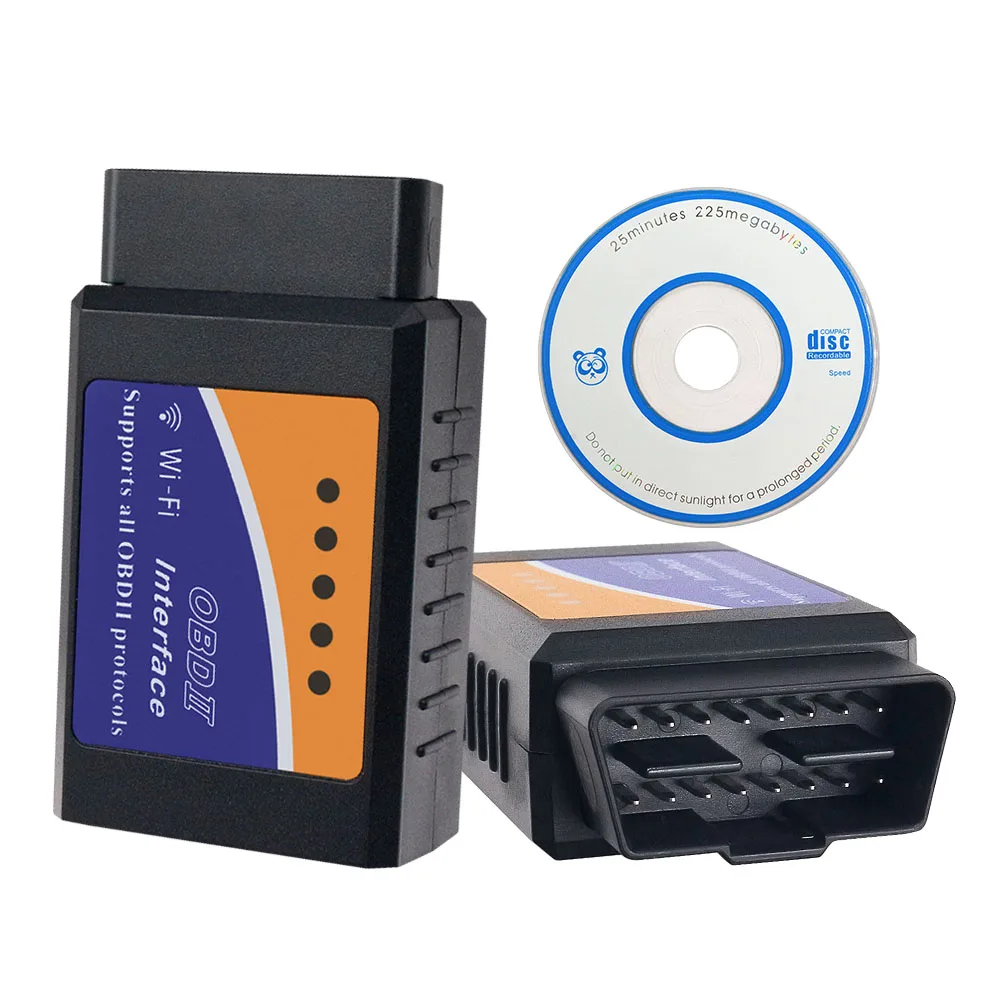 

CIBO Car WiFi OBD2 Scanner OBDII Scan Tool Code Reader Adapter Check Engine Light Diagnostic Tool for iOS & Android Windows