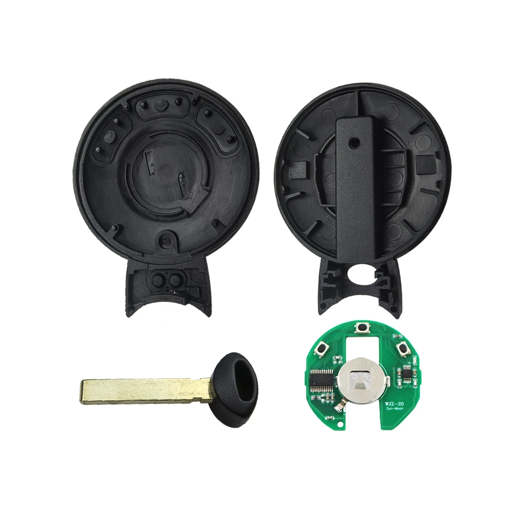 Умный Автомобильный ключ дистанционного управления Okeytech с 3 кнопками для BMW MiNi