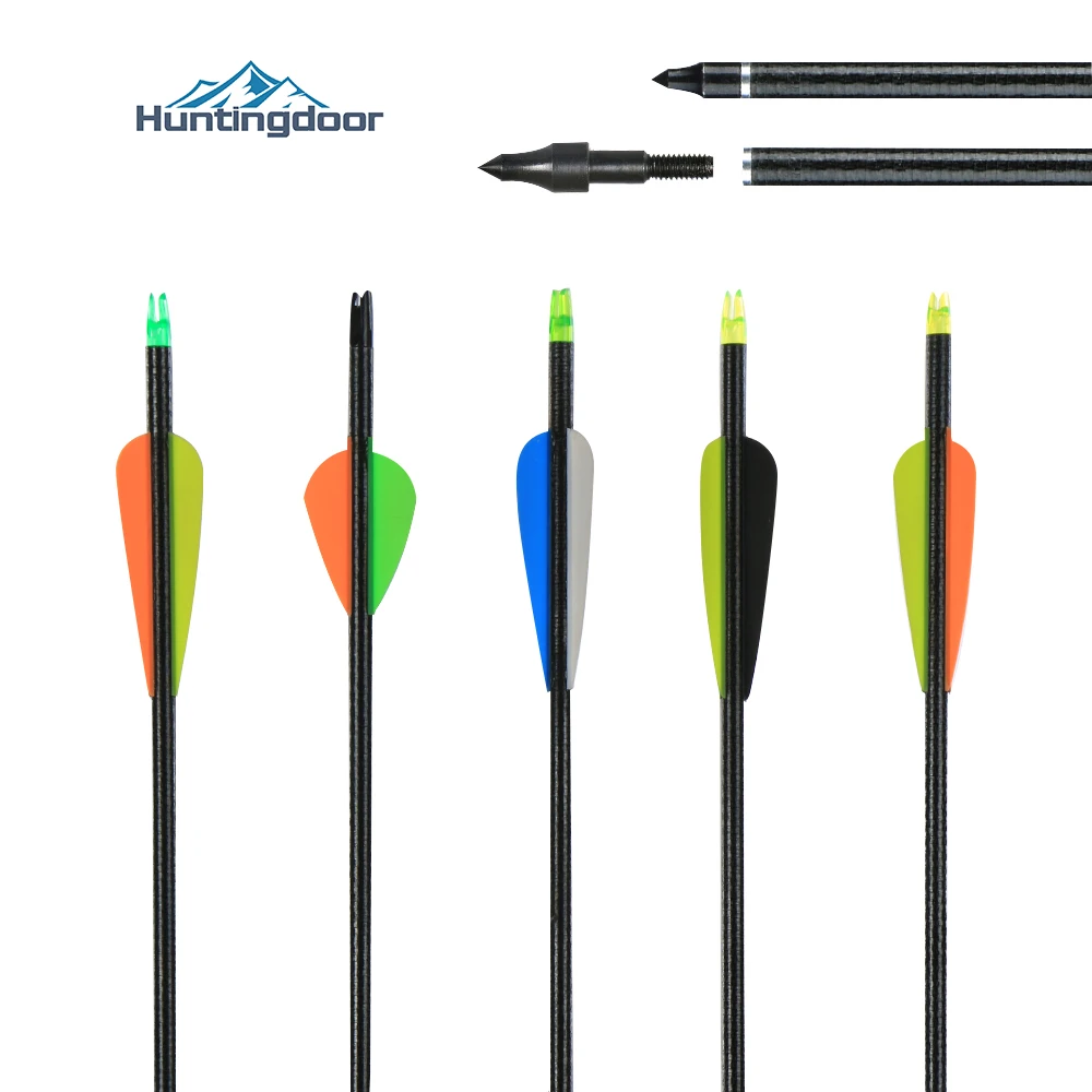 6/12/24 шт. стрелы из стеклопластика 600 для составного/рекурсивного лука|Лук и