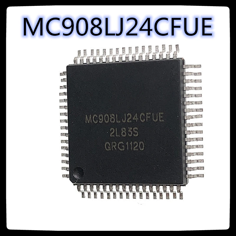 (2 шт. 10 шт.) MC908LJ24CFUE QFP 64 MC908LJ24C QFP64 908LJ24C микроконтроллер новый и оригинальный