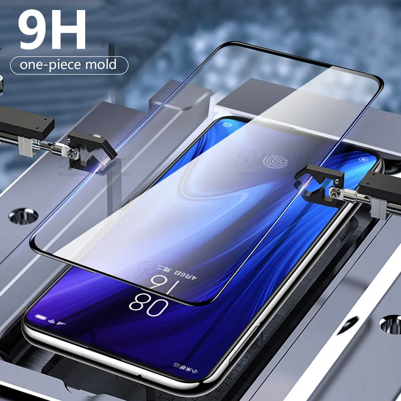 Изогнутая Защитная пленка для экрана xiaomi Redmi Note 7 с полным клеем для xiaomi mi A3 cc9e 9t K20 pro Y3 7A glas