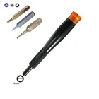 4-в-1 отвертка J000 Phillips 1,5 мм Tri-point Y 0,6 Pentalobe P2, отвертка с ручкой отвертки для iPhone 7 7 Plus