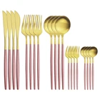 Набор столовых приборов из нержавеющей стали, торт фрукт вилка, обеденная ложка, 620 шт.