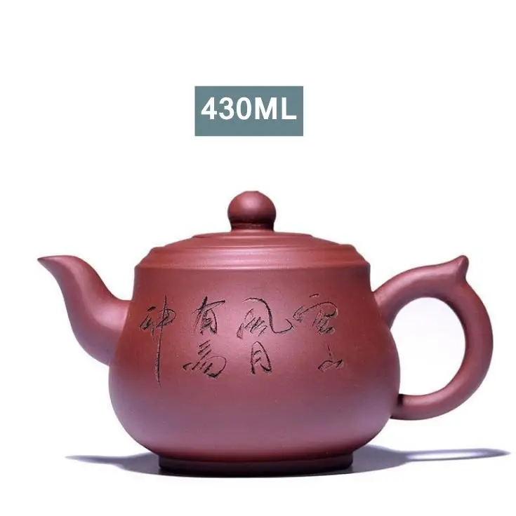 Китайский чайник из керамической глины 500 мл yixing фиолетовой xi shi zisha ore beauty
