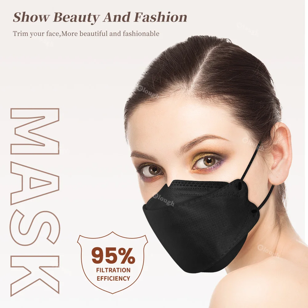 FFP2 маска Fish KN95 Mascarillas FPP2 Homologadas Европа 4-слойная взрослая FFP2Mask FP2 Homologada FFP3 Masken FFP 2 |