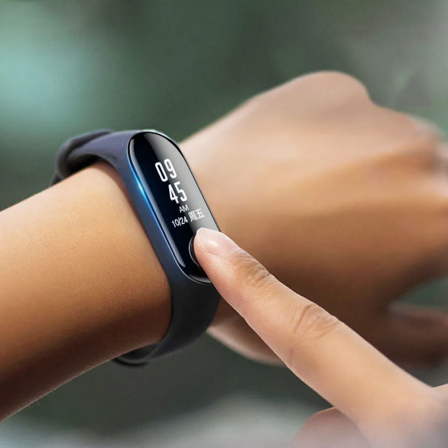 2 шт Защитная пленка для экрана Xiaomi Mi Band 5 LCD TPU полное покрытие 4 3 Watch