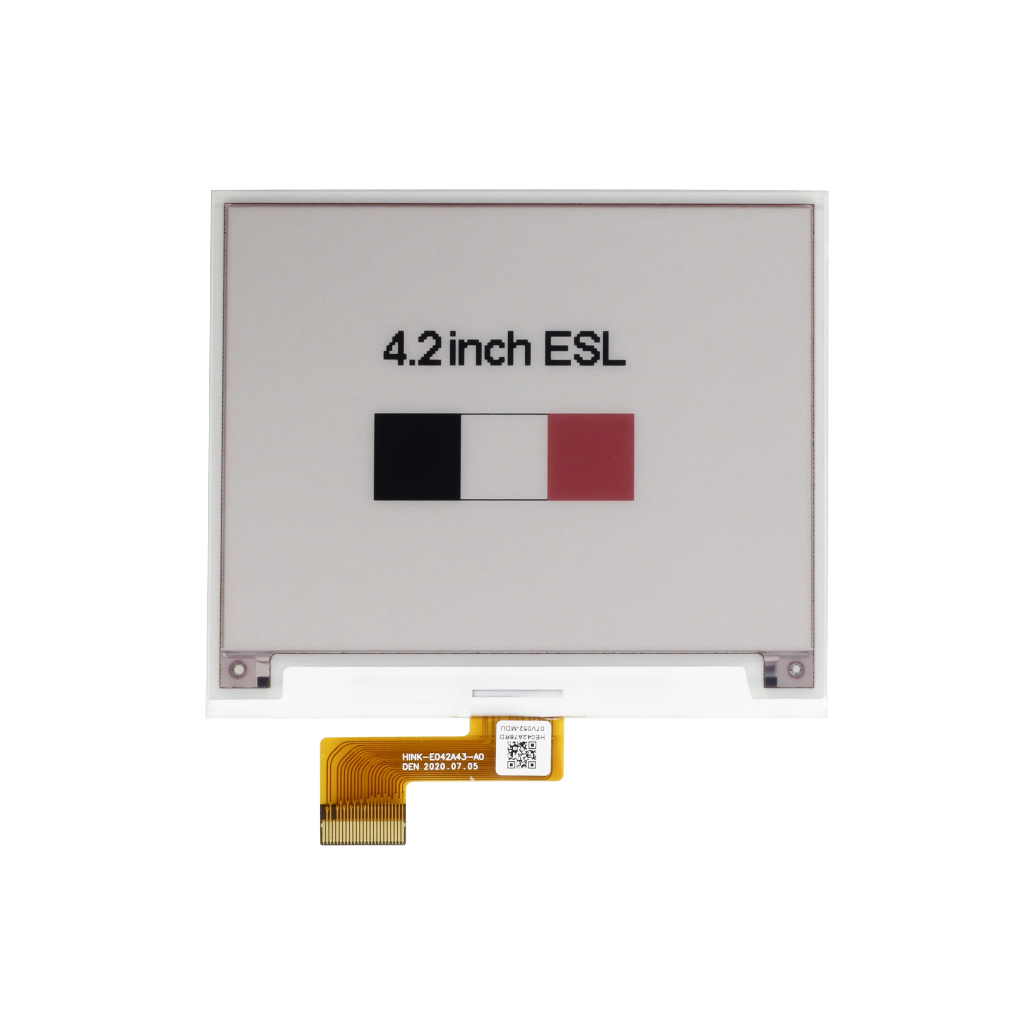 H-Ink-E042A43-A0 E042A43 5 5-дюймовый 24P SPI красный белый черный дисплей для электронной
