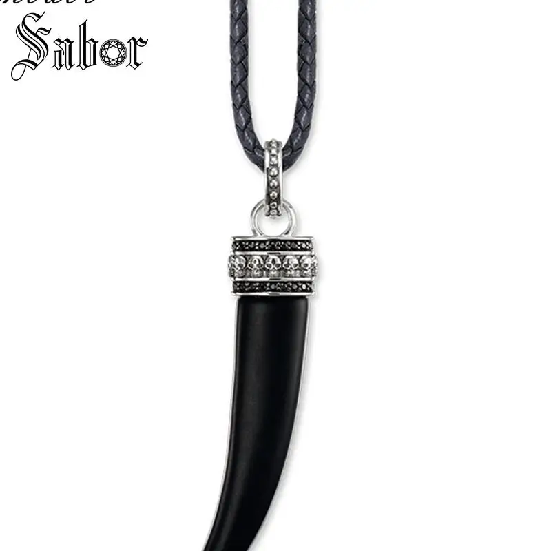 Ожерелье с тигровым зубом подарок для женщин и мужчин женское сердце Rebel