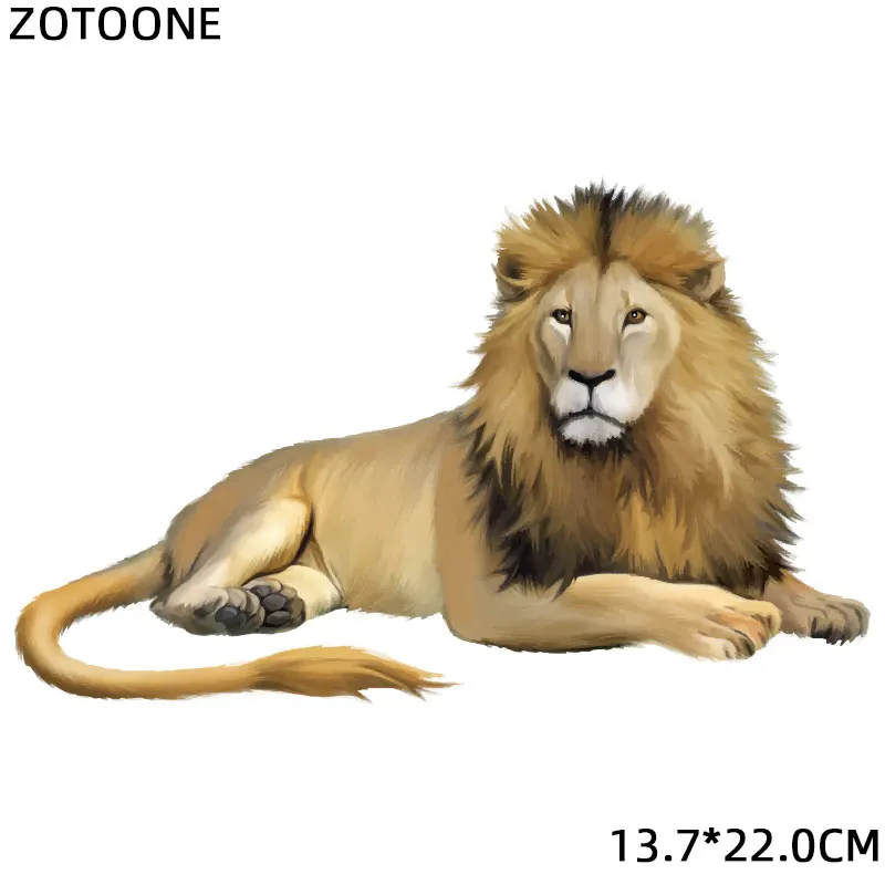 BZT0065 ZOTOONE, милые животные, железные передачи, одежда, волк, панда, собака, патч, наклейка, сделай сам, дети, термо, передача тепла, футболка с принтом G - Цвет: BZT0065