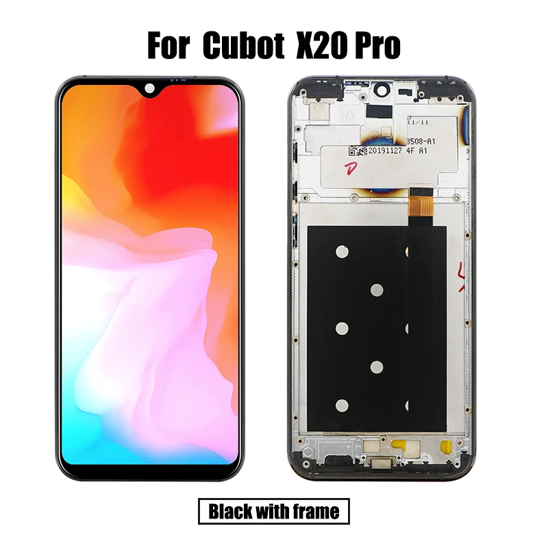 Дигитайзер с рамкой для Cubot X20 Pro ЖК-дисплей и сенсорный экран модуль аксессуары
